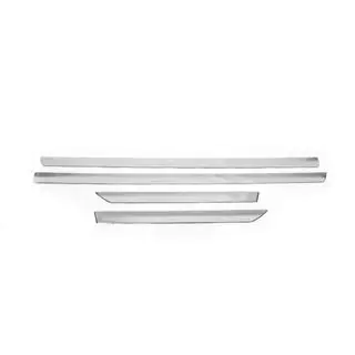 Sconto Modanature porta OmsaLine (4 pz, acciaio inox) foto 1