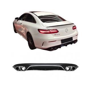 Diffusore Posteriore Black con Terminali Chrome (Design AMG53) foto 3