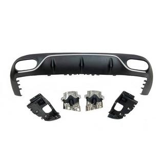 Diffusore Posteriore Black con Terminali Chrome (Design AMG53) foto 2
