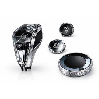 Set elementi in cristallo per interni (selettore cambio automatico + pulsanti) BMW X5 G05 2019–2026 foto 1