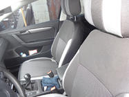 Volkswagen Passat B7 2012-2015 Coprisedi Auto (Similpelle↗Tessuto, Premium) foto 9