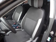 Volkswagen Passat B7 2012-2015 Coprisedi Auto (Similpelle↗Tessuto, Premium) foto 11