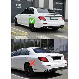 Paraspruzzi posteriori Premium per AMG-Line (4 pz) foto 2