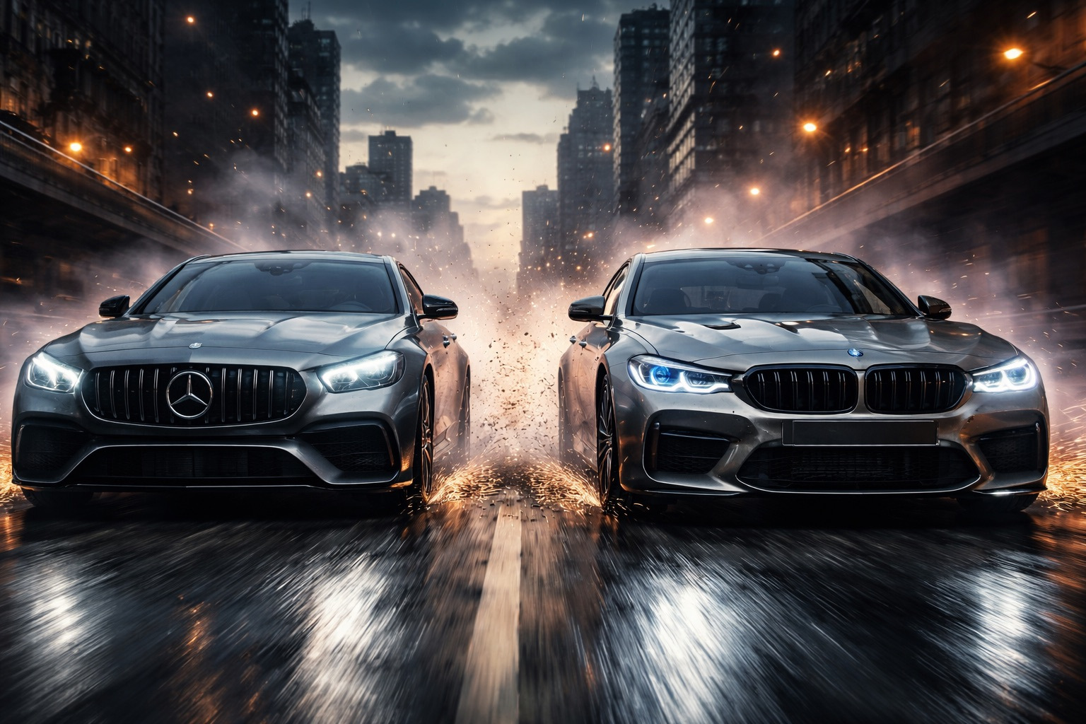 Mercedes o BMW: la sfida dei titani