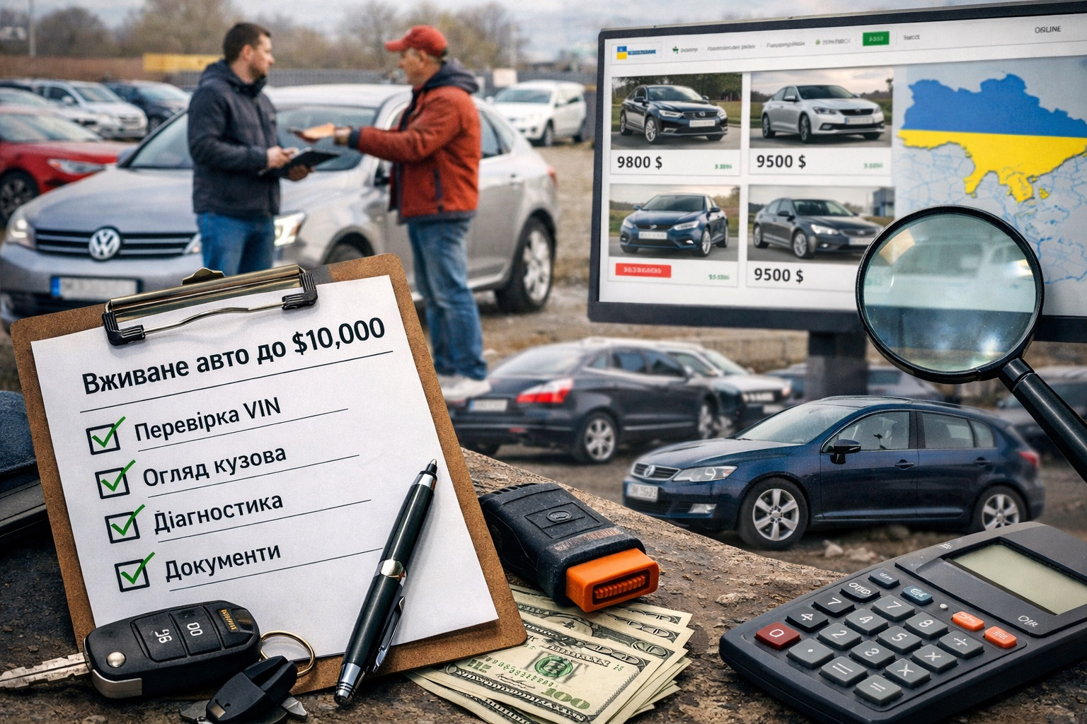 Auto usate fino a $10.000: trovare un buon affare in Ucraina