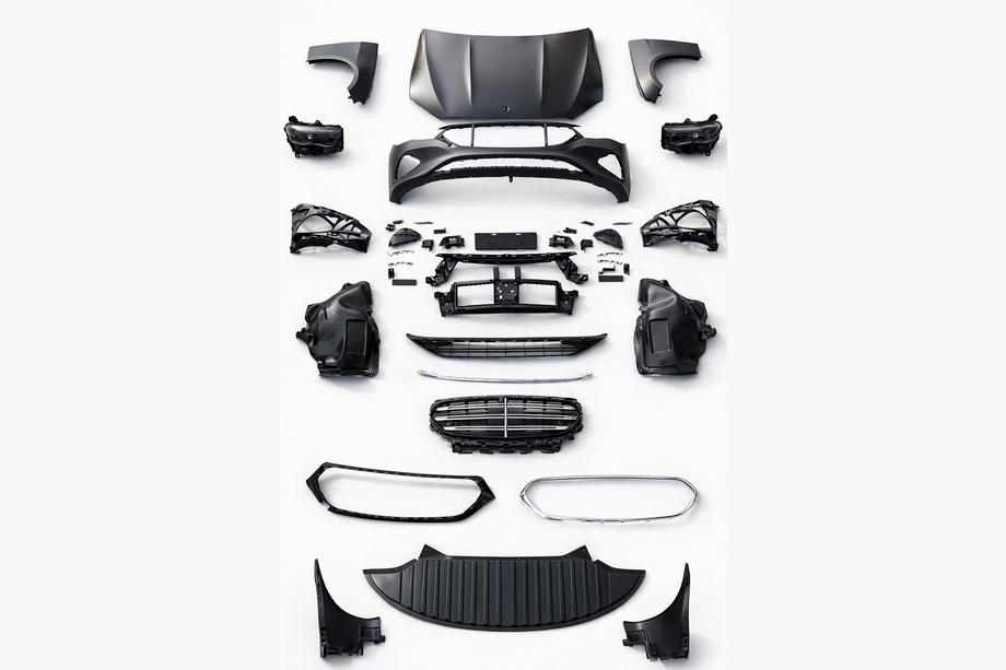 Mercedes E-class W212 2009-2016 Kit restyling per W214 Exclusive Foto 4