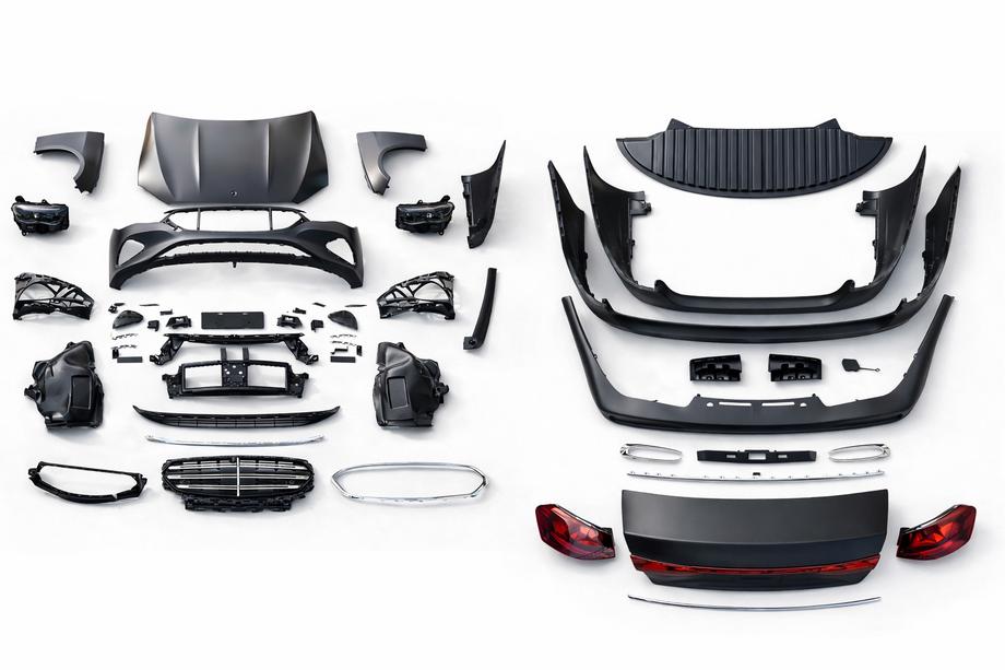 Mercedes E-class W212 2009-2016 Kit restyling per W214 Exclusive Foto 2