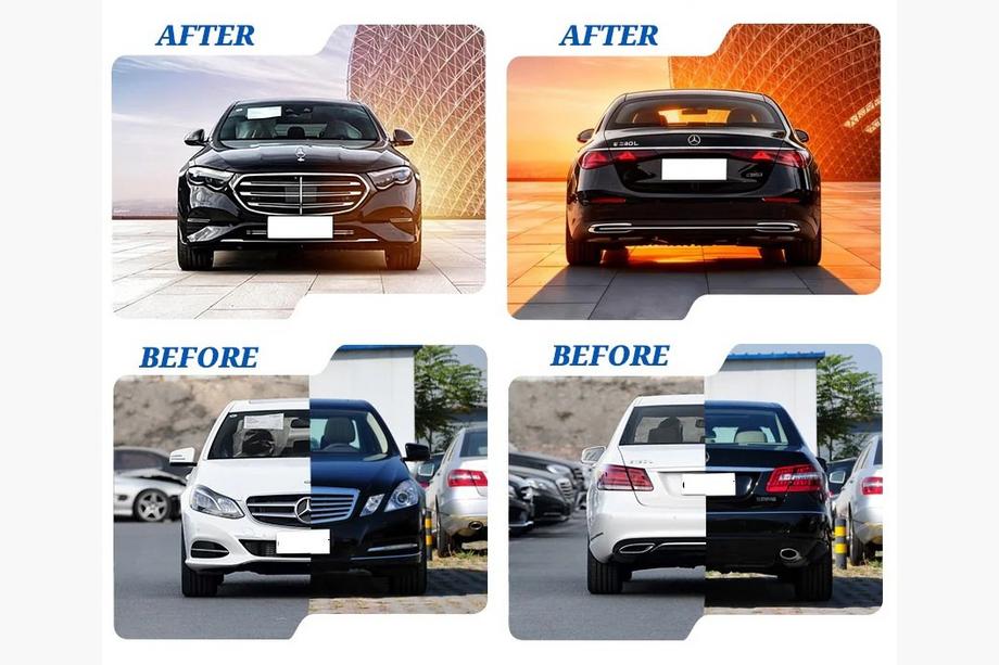 Mercedes E-class W212 2009-2016 Kit restyling per W214 Exclusive Foto 5