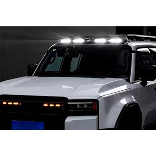 Visiera parasole per parabrezza con LED (Nero) Toyota Land Cruiser Prado 250 2023- foto 2