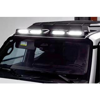 Visiera parasole per parabrezza con LED (Nero) Toyota Land Cruiser Prado 250 2023- foto 1