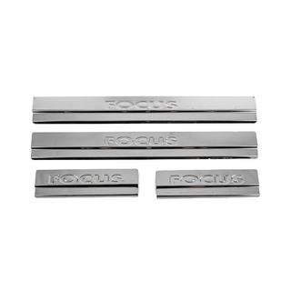 Battitacco V2 (Carmos, 4 pz, acciaio inox) Ford Focus II 2008-2011 foto 1