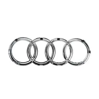Emblema anteriore Audi cromato (285 x 100 mm) foto 4