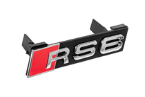Audi Emblema per griglia RS6 V1 foto 3