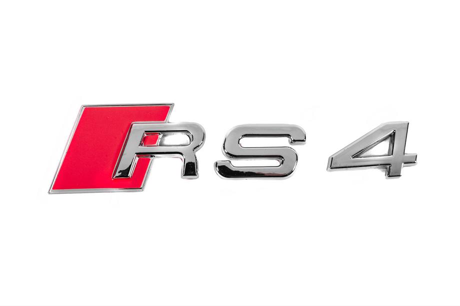 Audi Scritta RS4 Foto 1