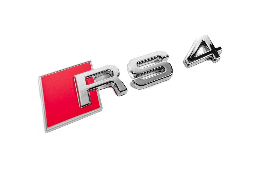 Audi Scritta RS4 Foto 3