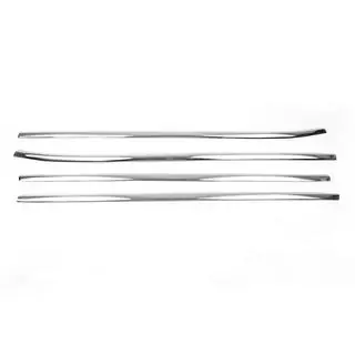 Modanature inferiori finestrini acciaio inox (4 pz) foto 2