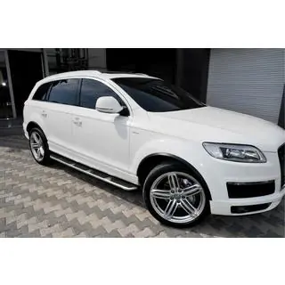 Pedane laterali OEM (senza staffe di fissaggio, 2 pz, alluminio) Audi Q5 2008-2017 foto 1