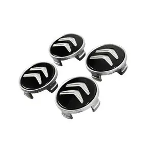 Coprimozzo 60/56 mm (Nero con cromo, 4 pz) foto 2