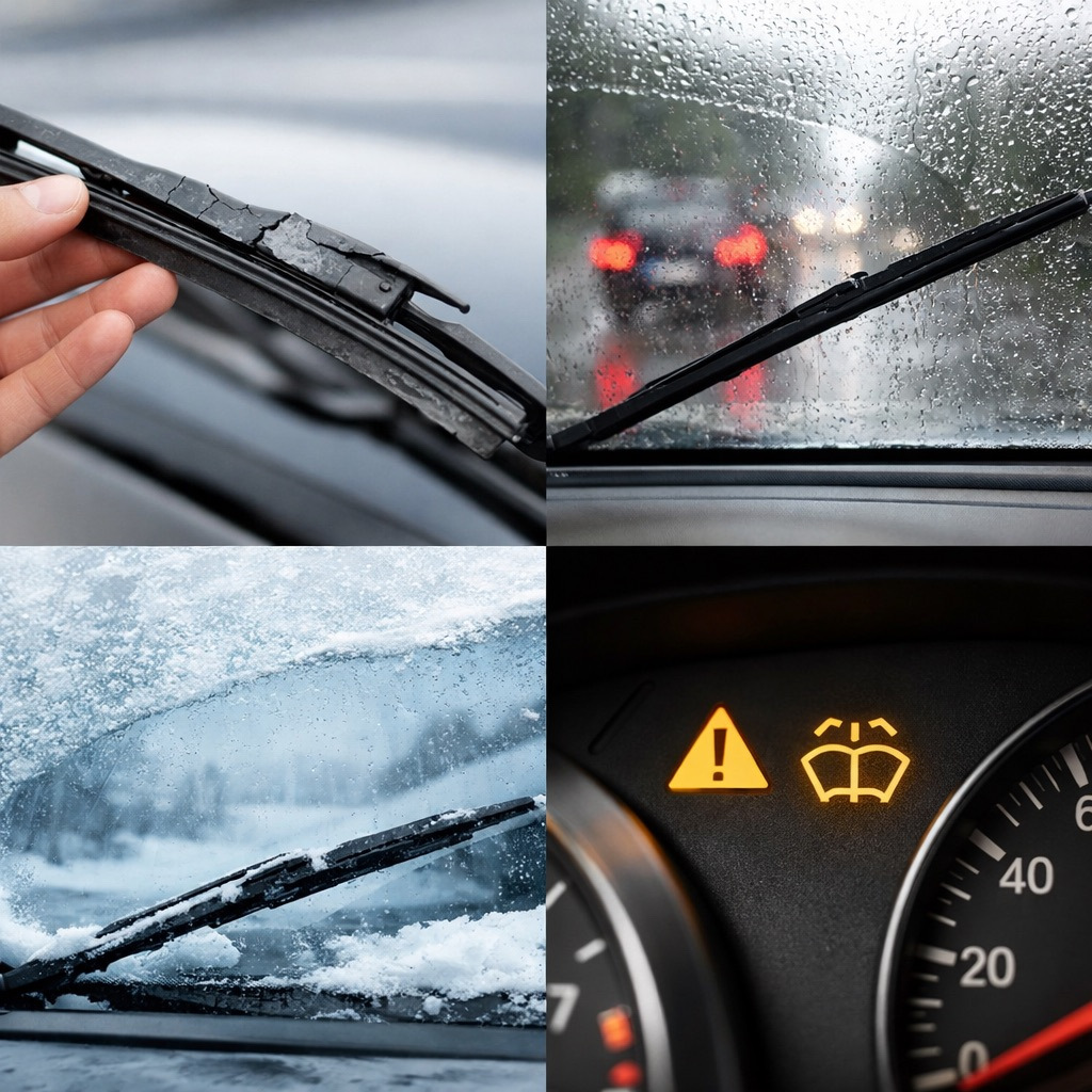 Quando sostituire i tergicristalli dell’auto?