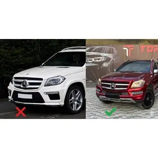 Griglia anteriore GT Panamericana (per GL Low) Mercedes GL/GLS class X166 2012-2019 foto 2