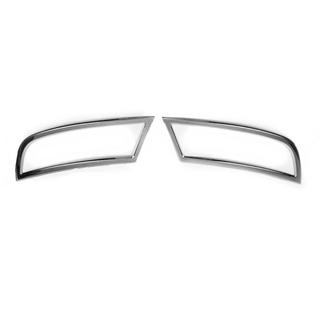 Modanature terminali paraurti OmsaLine (2 pz, acciaio inox) foto 2