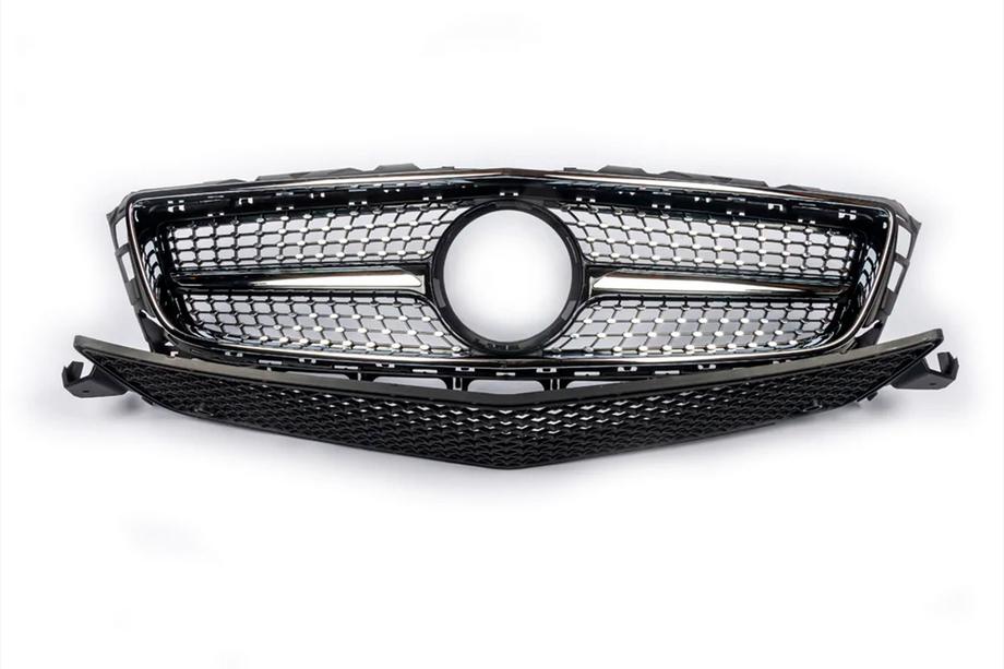 Mercedes CLS C218 2011-2018 Scontato Griglia anteriore 2011-2014 (Diamond Silver) Foto 1