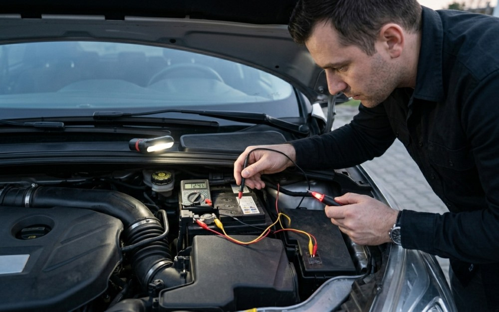 Cosa può scaricare la batteria dell’auto: rischi nascosti
