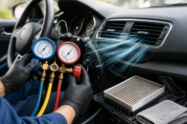 Climatizzatore in auto: quando serve ricarica e pulizia?