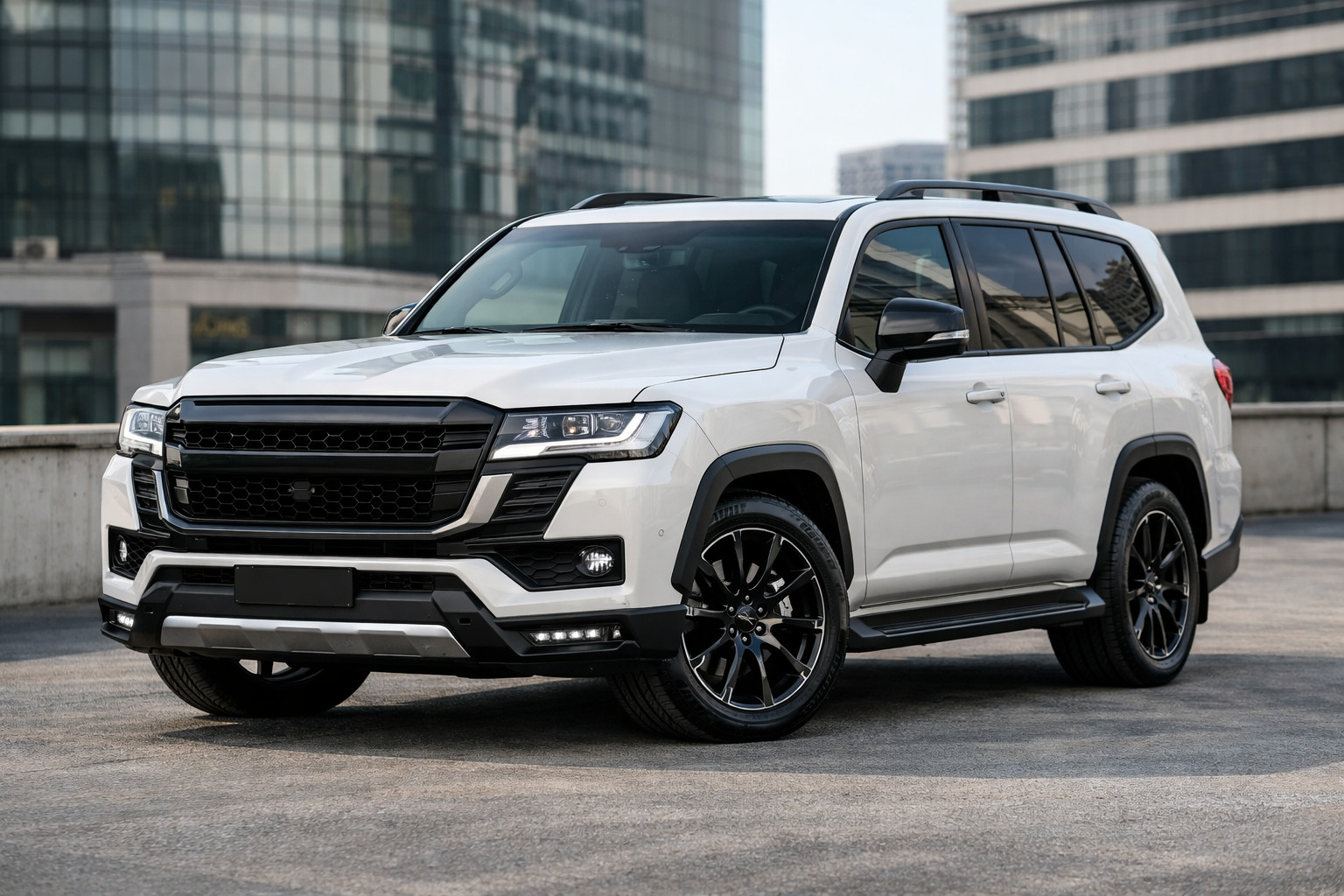 Pacchetto stile urbano per Toyota Land Cruiser 300: look vs. costi