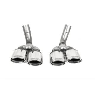 Terminali di scarico AMG G65/G63 V4 (2 pz) Mercedes G class W463 2018-2024 foto 2