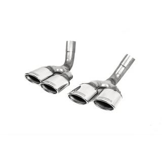 Terminali di scarico AMG G65/G63 V4 (2 pz) Mercedes G class W463 2018-2024 foto 3