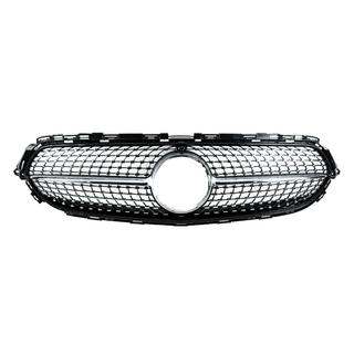 Griglia anteriore Diamond Silver (per Base, 2020-2023) Mercedes E-сlass W213 2016-2023 foto 1