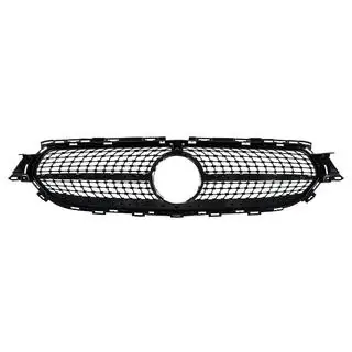 Griglia anteriore Diamond Silver (per Base, 2020-2023) Mercedes E-class W213 2016-2023 foto 4