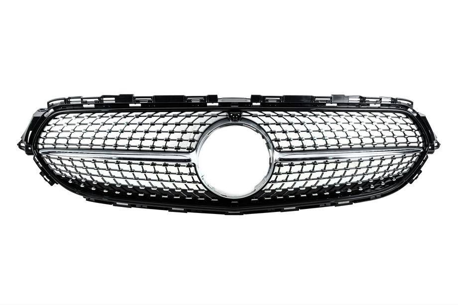 Mercedes E-class W213 2016-2023 Griglia anteriore Diamond Silver (per Base, 2020-2023) Image
