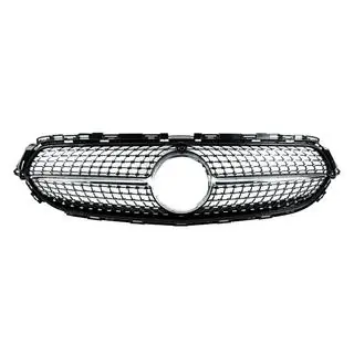 Griglia anteriore Diamond Silver (per Base, 2020-2023) Mercedes E-class coupe C238 2016-2024 foto 1