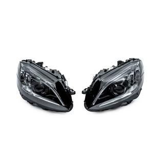 Fari anteriori Full LED (per alogeni, 2 pz) Mercedes C-сlass W205 2014-2021 foto 1