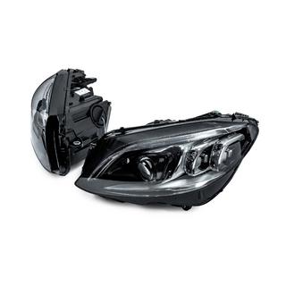 Fari anteriori Full LED (per alogeni, 2 pz) Mercedes C-сlass W205 2014-2021 foto 2