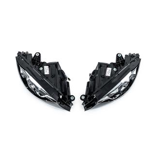 Fari anteriori Full LED (per alogeni, 2 pz) Mercedes C-сlass W205 2014-2021 foto 4