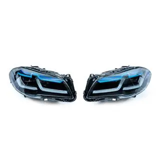 Fari anteriori Full LED G30 Laser stile LCI (2010-2013, 2 pz) foto 1