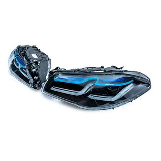 Fari anteriori Full LED G30 Laser stile LCI (2010-2013, 2 pz) foto 3