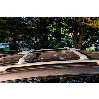 Barre portatutto trasversali per rail integrati OEM (2 pz) Nissan Pathfinder R52 2012-2021 foto 3