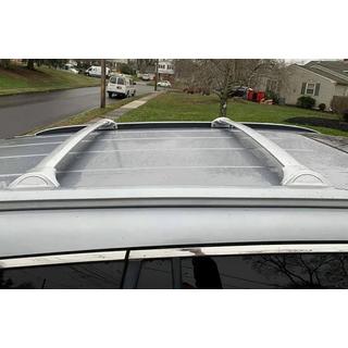 Barre portatutto trasversali per rail integrati OEM (2 pz) Acura MDX 2013-2020 foto 2