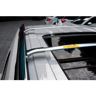 Barre portatutto trasversali per barre longitudinali integrate OEM (2016-2019, 2 pz) foto 2