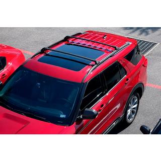 Barre portatutto trasversali per rail integrati OEM (2019-2023, 2 pz) Ford Explorer 2019- foto 1