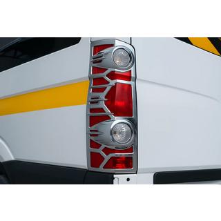 Coperture Cromate Fanali Posteriori (2 pz, plastica) Volkswagen Crafter 2006-2016 foto 1