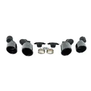 Terminali di scarico V2 Black stile X5M F95 foto 1