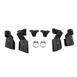 Terminali di scarico V2 Black stile X5M F95 foto 2