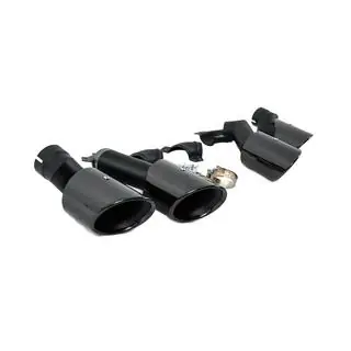 Terminali di scarico V2 Black stile X5M F95 foto 4