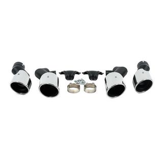 Terminali di scarico V2 Silver stile X5M F95 BMW X5 G05 2019–2026 foto 1