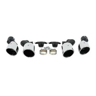 Terminali di scarico V2 Silver stile X5M F95 foto 1